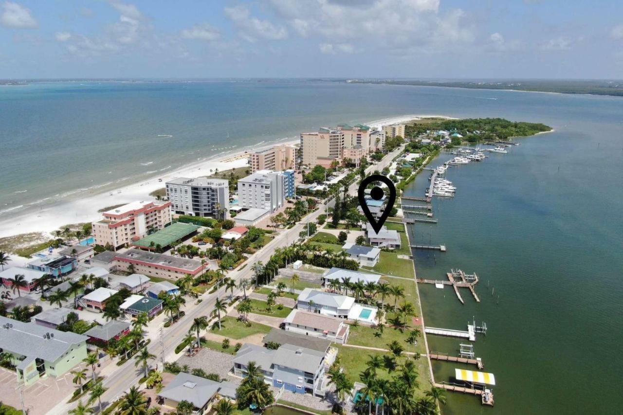 Estero Island Apartment With Boat Dock Fort Myers Beach Zewnętrze zdjęcie