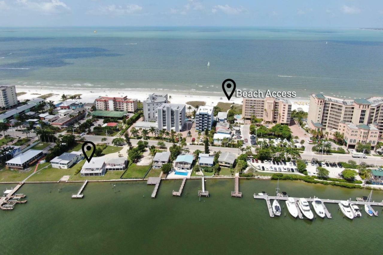 Estero Island Apartment With Boat Dock Fort Myers Beach Zewnętrze zdjęcie